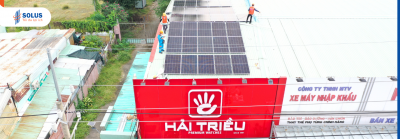 DỰ ÁN ĐIỆN MẶT TRỜI SHOWROOM HẢI TRIỀU TRƯỜNG CHINH