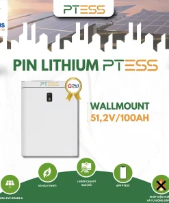 PTESS Wallmount 51,2V/100Ah Áp thấp